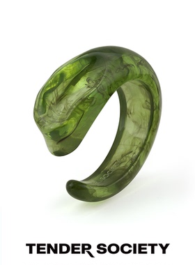 一叶扁舟三色树脂手镯