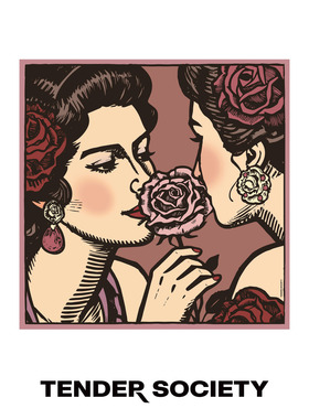 Tender Society Voyage度假系列西西里细嗅玫瑰丝巾小众时尚气质