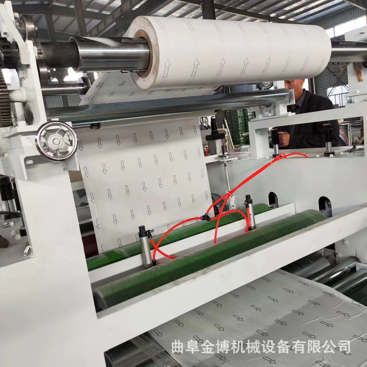 离型纸地板革复合机 EVA热胶涂胶毛毡布聚酯纤维卷对卷复合机
