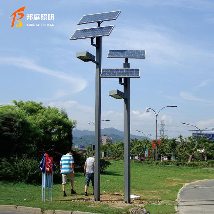 现货批发 新款海王星户外智能感应灯景观灯太阳能一体化庭院路灯