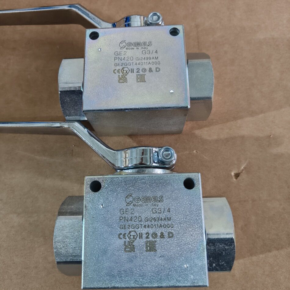供应意大利GEMELS高压球阀GE2G11/4RGE2GGR63011A000