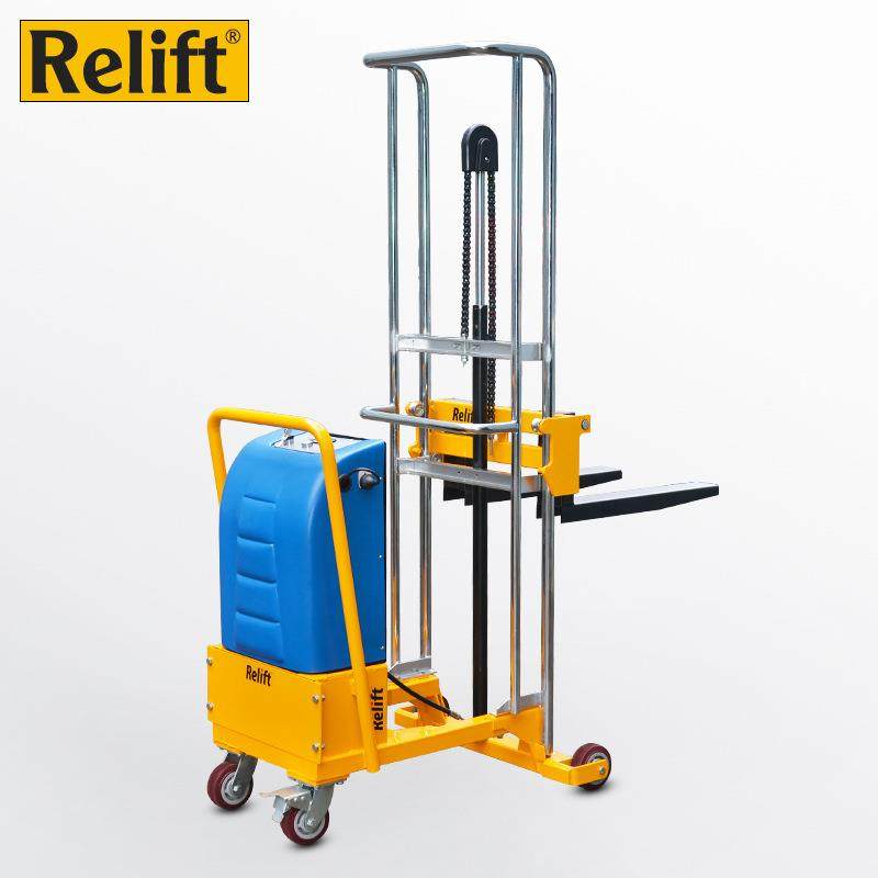 锐励无腿电动堆高车配重式平衡重轻型半自动液压叉车小装卸堆高机,商业/办公家具,堆高车,淘宝优惠券,粉丝福利购,淘宝优惠卷