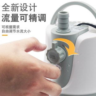 假山盆景抽流水喷泉循环过滤泵家用小型鱼缸抽水泵静音迷你潜水泵