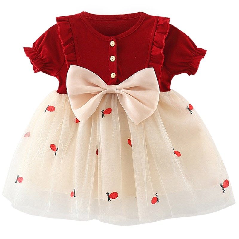 女宝宝连衣裙夏季婴儿周岁礼服网纱夏装薄款女童生日公主裙子洋气,童装/婴儿装/亲子装,连衣裙,淘宝优惠券,粉丝福利购,淘宝优惠卷