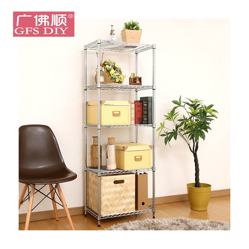 长45宽35 多层厨房置物架卧室收纳架客厅整理架简易落地不锈钢