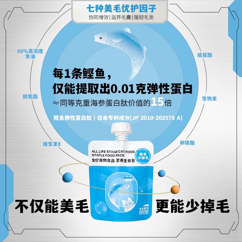 光合魔方主食猫咪餐包 猫湿粮 成猫幼猫增肥营养发腮美毛无谷猫粮