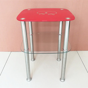 小茶几钢化玻璃方形沙发边几角几迷你茶几桌小型台子简约家用客厅