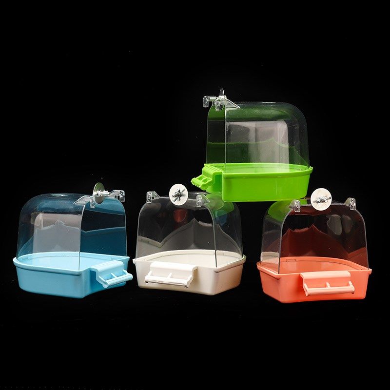 鸟用洗澡笼浴盆小鸟洗澡器玄凤牡丹鹦鹉八哥用品鸟具大号澡房澡盒,宠物/宠物食品及用品,鸟用洗澡盒/器,淘宝优惠券,粉丝福利购,淘宝优惠卷