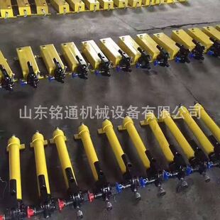 极速YT4 手动矿用推溜器 移动装 置推流器携带方 6A单体液压移溜器