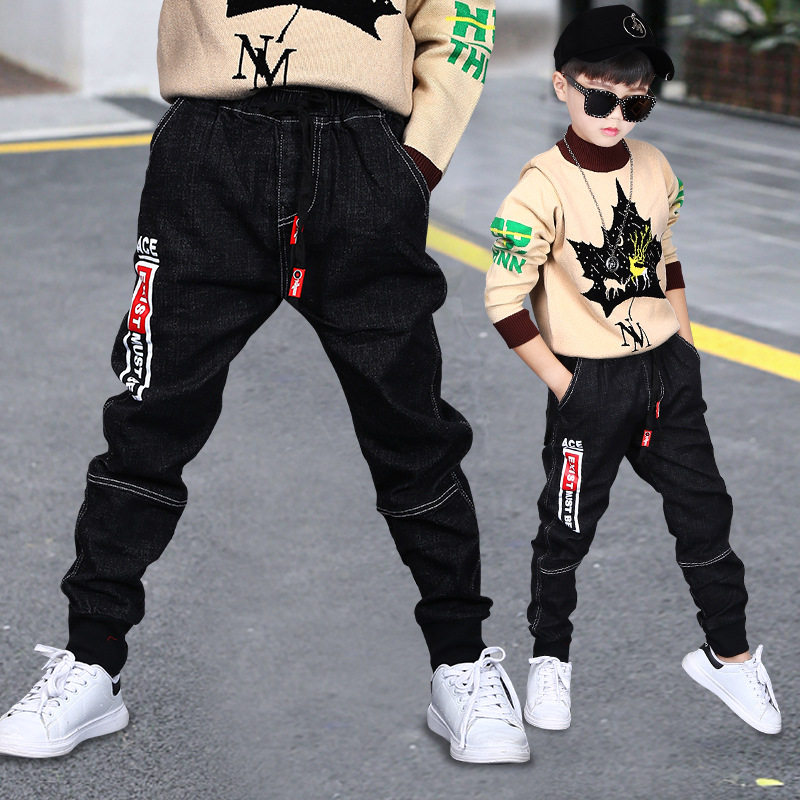 极速YourSeason Fashiona Denim Pants For Teenage Boys Spring