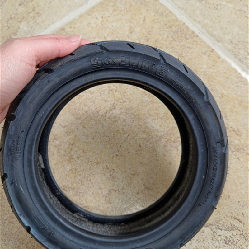 电动滑板车卡丁车9x3.0-6轮胎真空胎9*3.0-6外胎