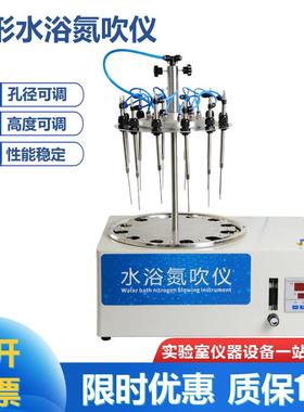 XBDCY-12SY12位圆形水浴氮吹仪水浴吹扫装置