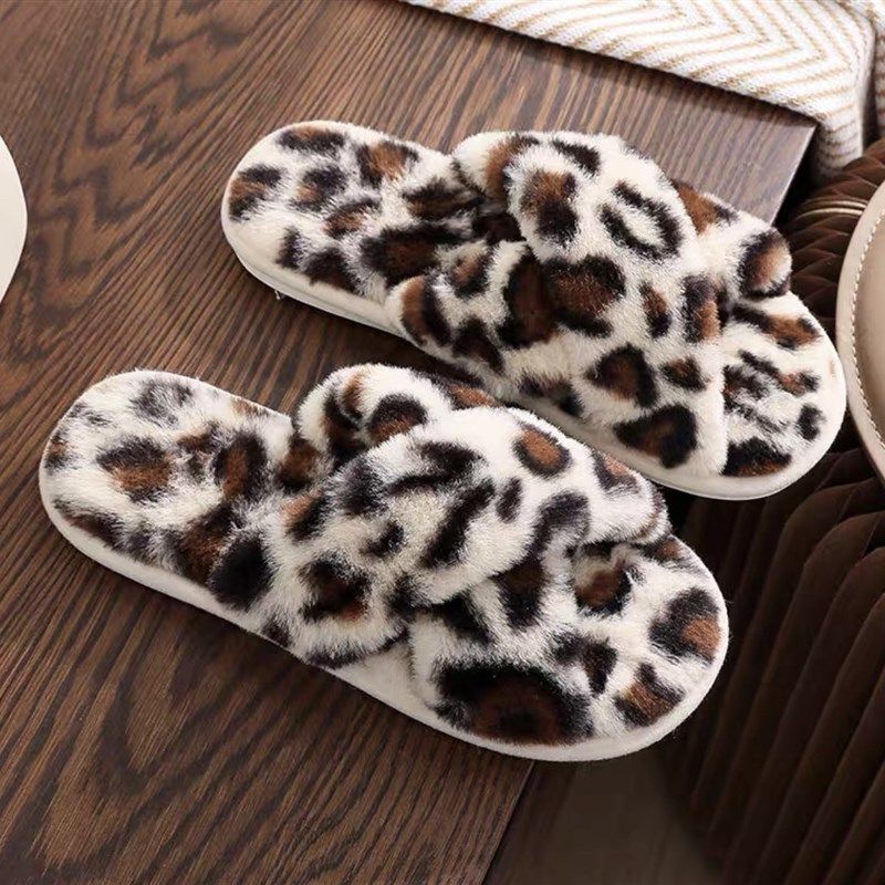 冬天拖鞋 soft warm fashion women home shoes  winter slippers