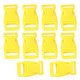 Side 10pcs Buckles quot Plastic Release for