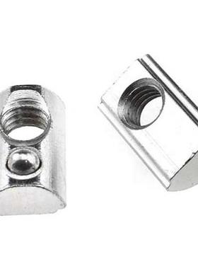 25 Pack 2022 Series M5 T Slot Nuts RollIn Spring Ball Loade