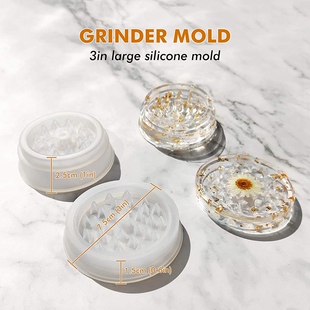 Resin And Mold Tray Jar Rolling Grinder