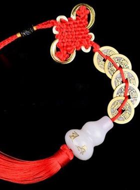 师傅推荐白玉葫芦厨房挂架室内生肖挂件精美