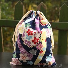 新品人气商品 日式棉布袋子 衣物鞋子收纳袋 整理袋 抽绳束口袋