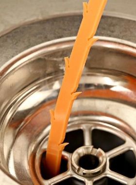 Kitchen Sink Cleaning Pipe Hook Cleaner Sticks Clog Remover