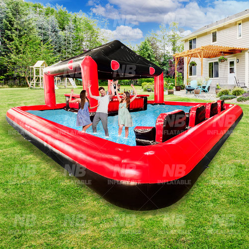 Inflatable Pool Bars充气水池户外派对营业充气水池酒吧台组合