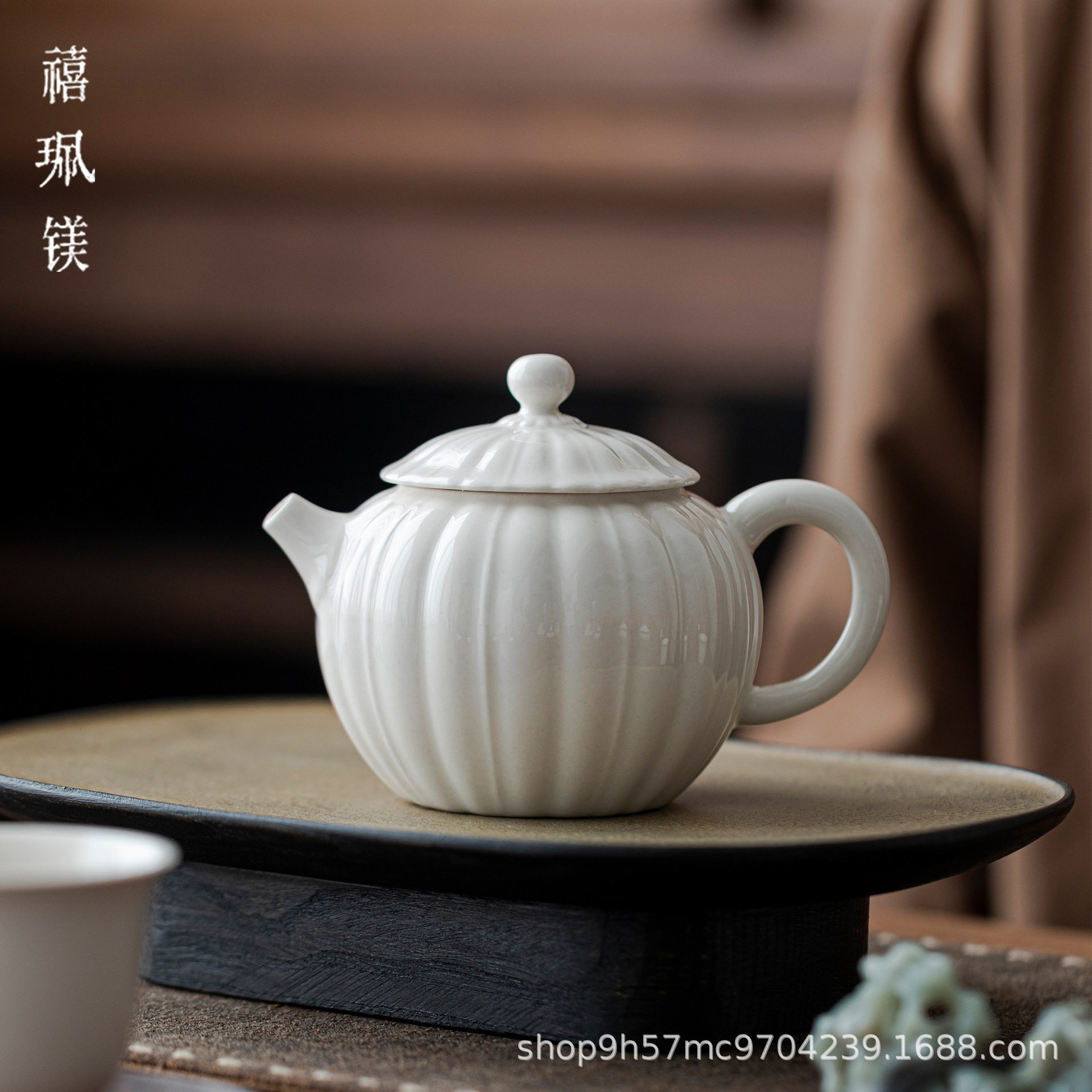 禧珮镁茶壶草木灰手工仿生南瓜壶手工陶瓷泡茶壶家用球孔过滤单壶,电子元器件市场,电线扎带/束线带,淘宝优惠券,粉丝福利购,淘宝优惠卷