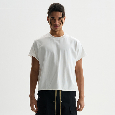 潮流百搭短宽款T恤纯棉宽松短袖