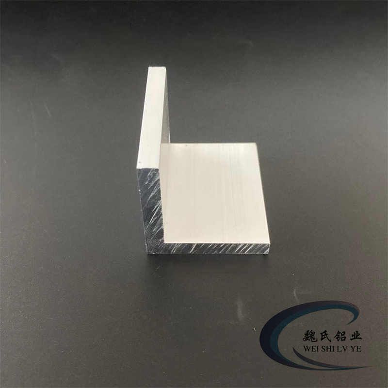 L型铝40*40*6mm等边角铝铝合金角钢角铁角码工业氧化铝角件直角铝