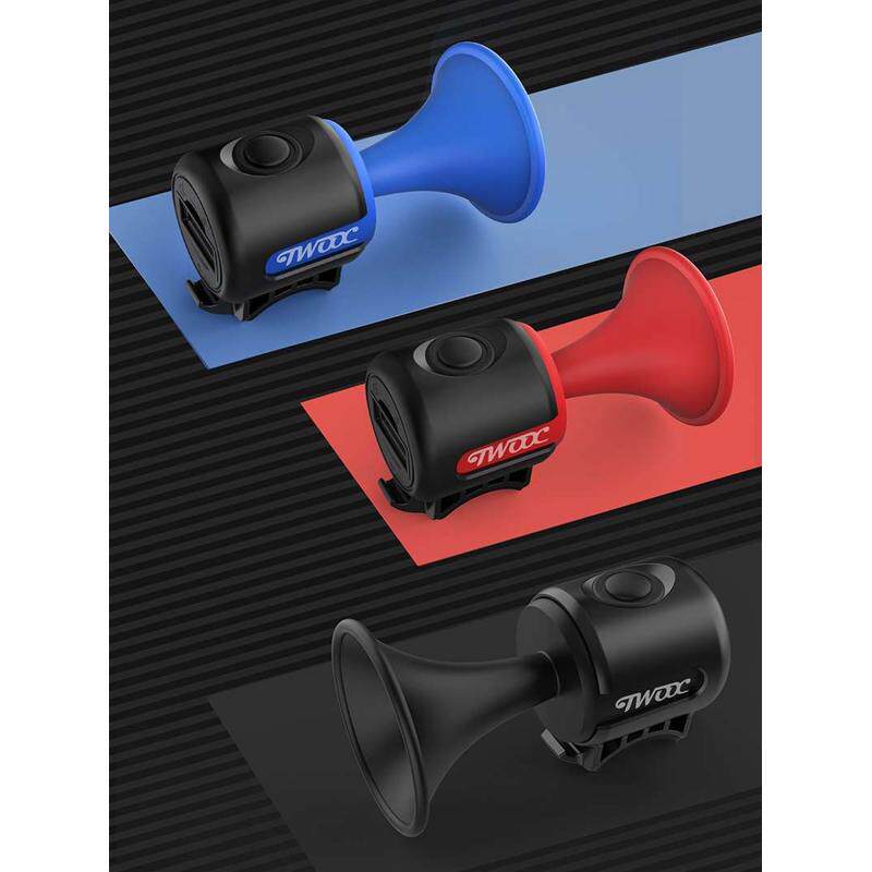 山地自行车电喇叭山地车单车防水超响电子喇叭车铃骑行装备配件