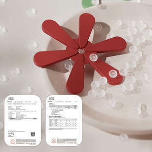 圣诞隔热垫餐桌垫硅胶防烫垫锅垫子耐高温家用高级感餐垫杯垫碗垫