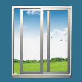 不锈钢金刚网纱窗网自装 帘粘贴防尘加密防鼠猫 磁性窗沙家用自粘式