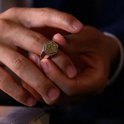 Personality Ring Inspiration Index Finger rings for Men gift