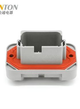 新品DT1512PAB016 德驰国产防水汽车连接器12芯PCB直针端防水接插