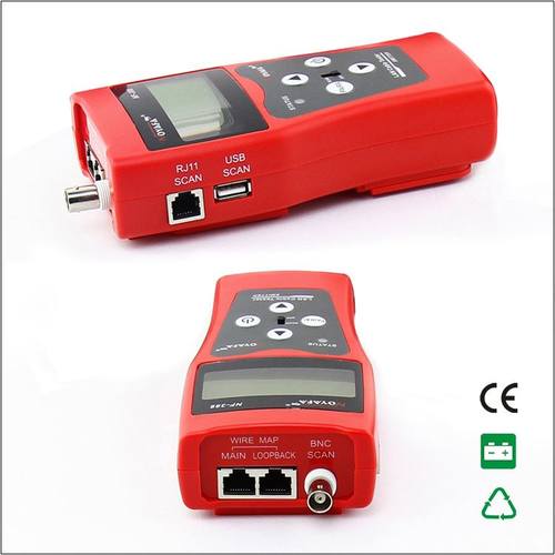。线包邮精明鼠寻线仪NF-388 网线长度断点测线仪测试仪寻器查线
