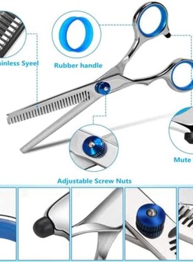 Hair Scissors Set  Professional Thinning Shears Hair Cutting