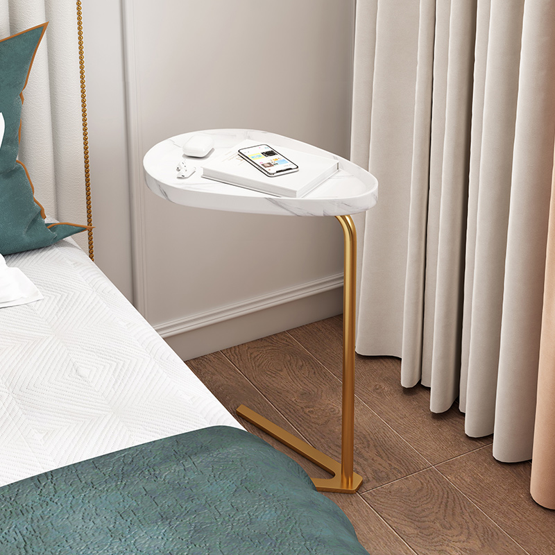 床头柜简易床边桌置物架简约现代卧室阳台超窄桌子小型边几ins风