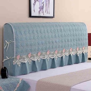 床头套罩公主风格洋气床头罩2021新款简单大方通用一米八全包的