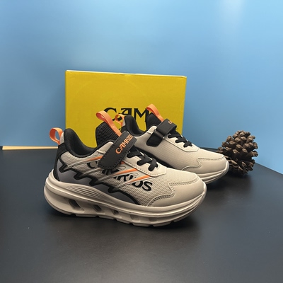 商场撤柜CAM男童运动鞋秋款2025新款网面透气防滑软底儿童跑步