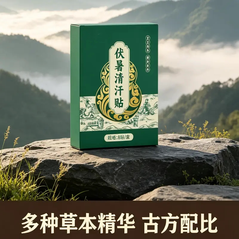 伏暑清汗贴草本萃取温和不刺激
