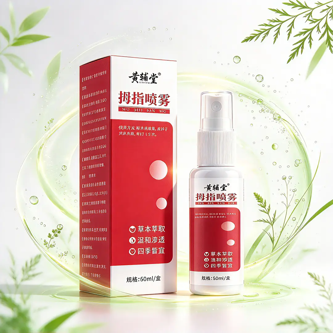 黄辅堂拇指喷雾脚趾拇指外用护理