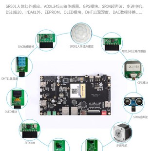 STM32MP157 開發(fā)板通用模塊 新品 IMX6ULL AM335X 嵌入式 RK3399
