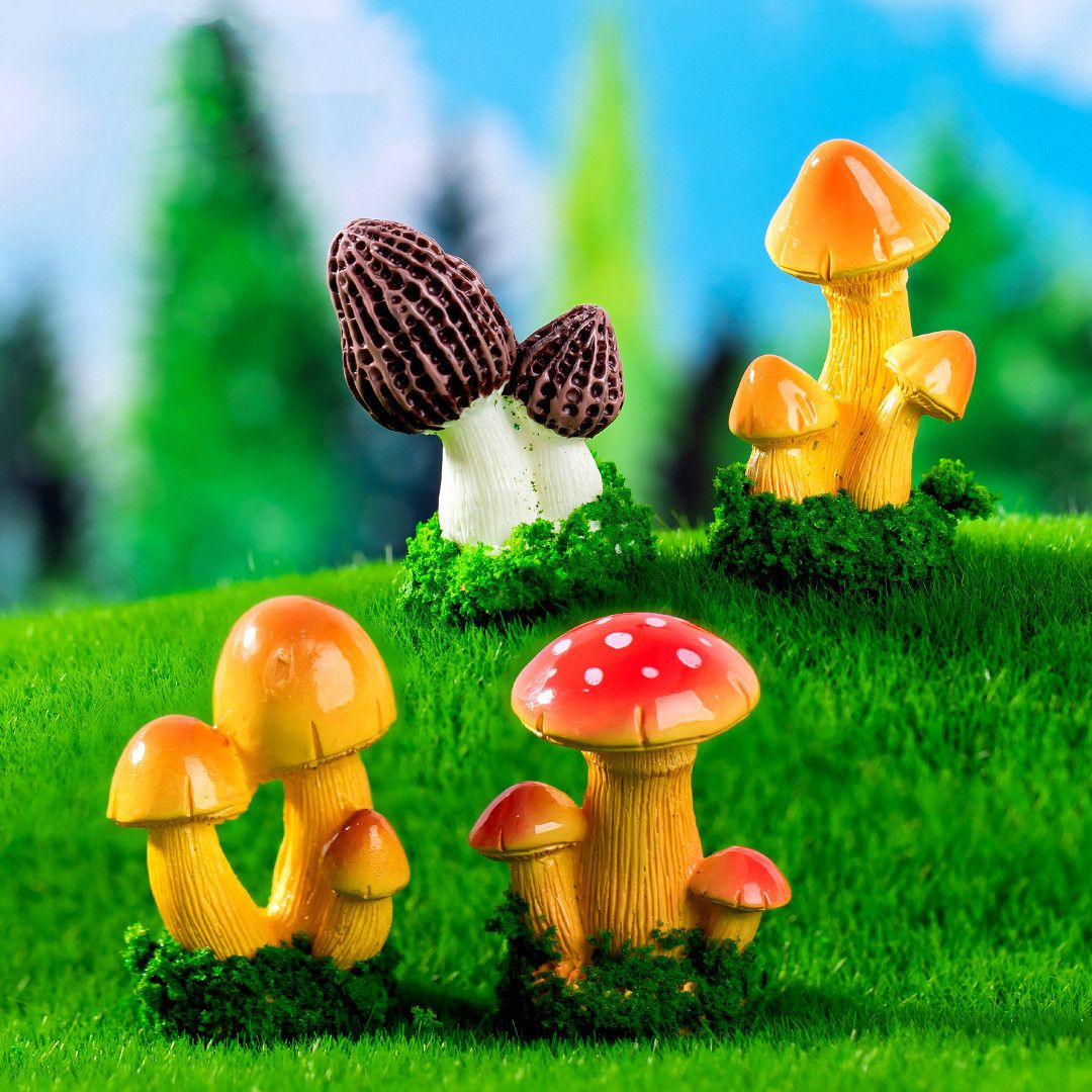 苔藓微景观创意仿真彩蘑