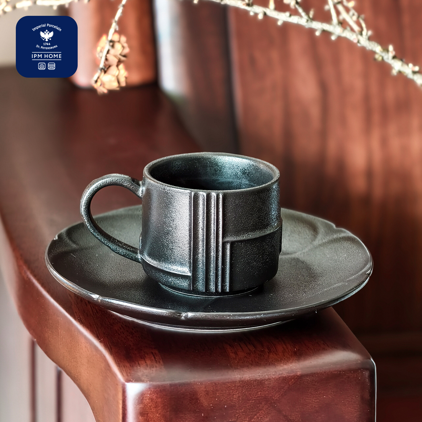 IPM HOME俄皇咖啡杯子斯摩格系列高级感轻奢精致下午茶餐具礼物