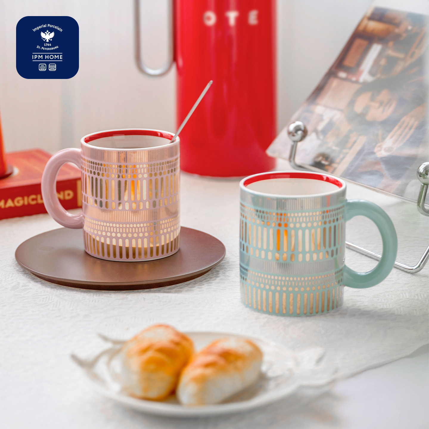 IPMHOME俄皇马克杯时光游离系列