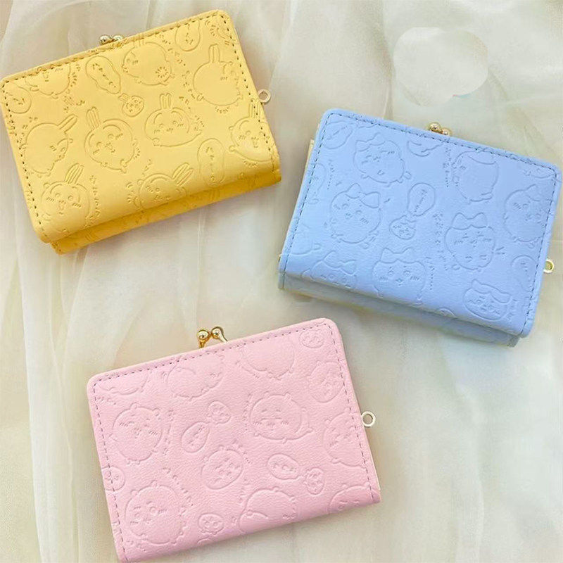 日本LORZ吉伊卡哇蝴蝶结短款钱包卡包乌萨奇小脚小八卡通皮革,模玩/动漫/周边/娃圈三坑/桌游,动漫背包/钱包/箱包,淘宝优惠券,粉丝福利购,淘宝优惠卷