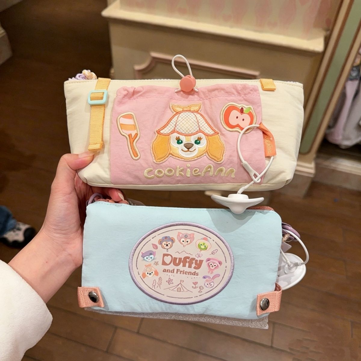 日本LORZ卡通达菲小小自然探笔袋