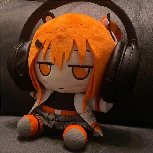 日本LORZ vocaloid足立零fumo超萌虚拟歌姬毛绒玩偶棉花娃娃礼物