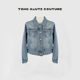 牛仔外套 重工工艺时尚 早晨新款 YW26001 初晴