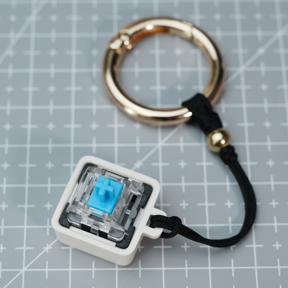 KeyPlayer超薄8mm青轴试轴器挂绳