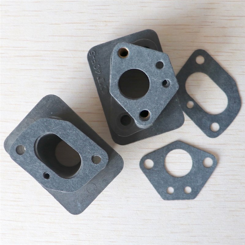 新品2pcs 40-5 43CC 52CC brush cutter intake manifold carbure