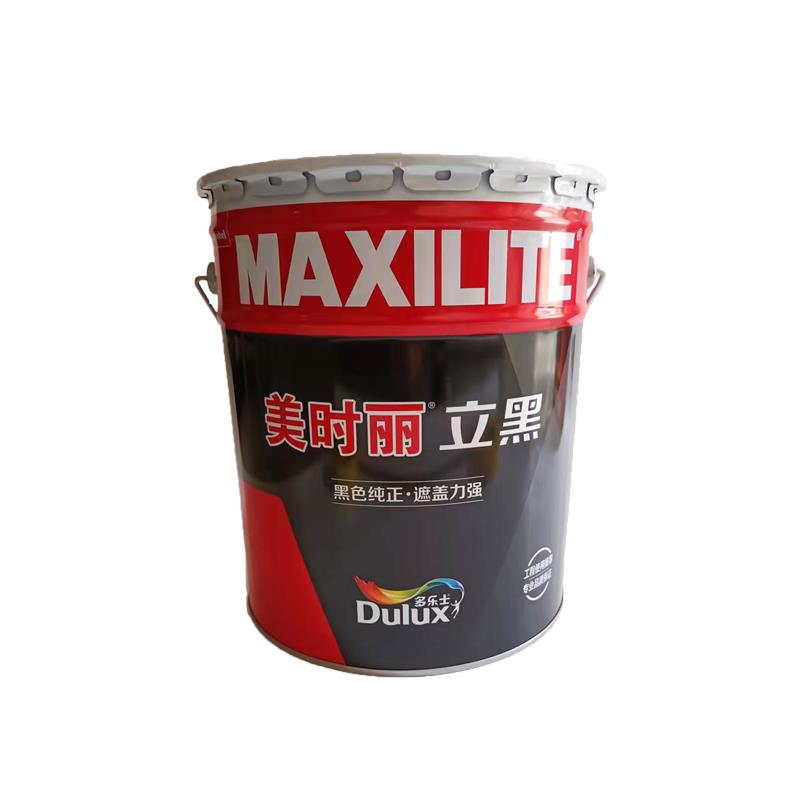 新品黑色乳胶漆墙面家用室内自刷中央空调出风口黑漆防霉小桶哑光